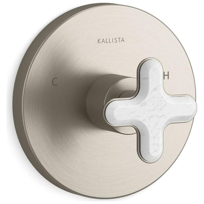 Kallista P32708-WC 002 Collection Shower Only Trim Package Shower Head - Brushed Nickel
