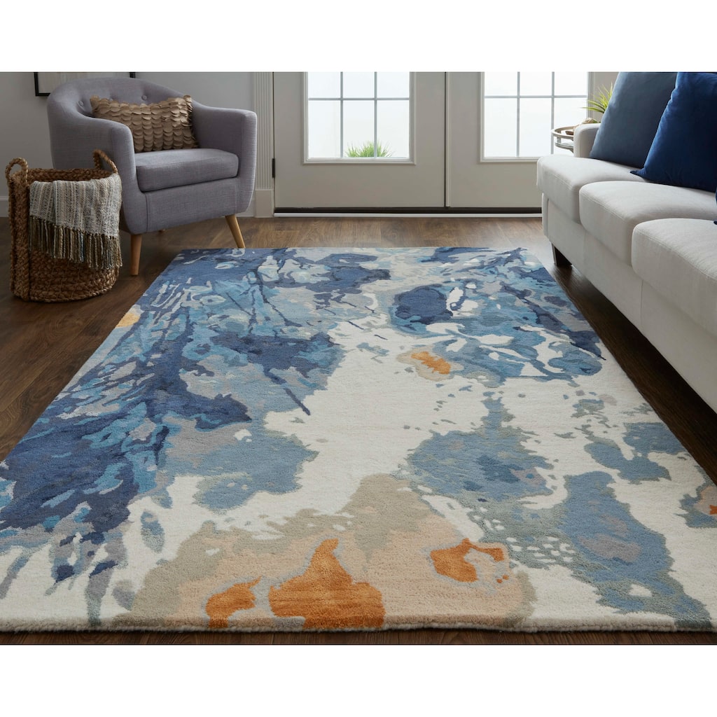 Grand Bazaar Cerelia Hand Tufted Floral & Botanical Transitional Area Rug