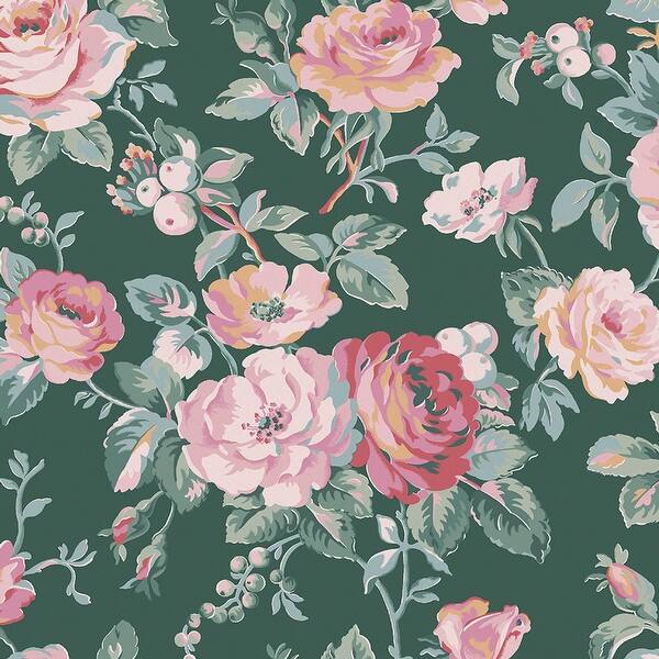 slide 2 of 4, Cath Kidston Garden Rose Green