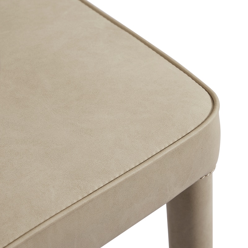 Extended Wingback Modern Dining Chair