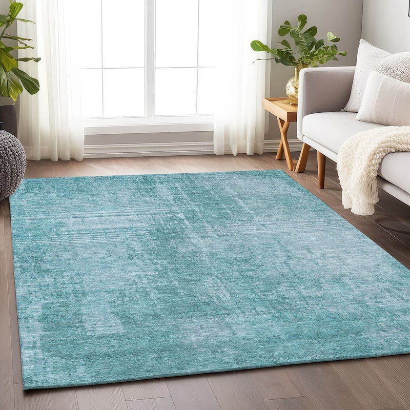 Premium Washable Super Soft Abstract Ombre Mayfield Rug