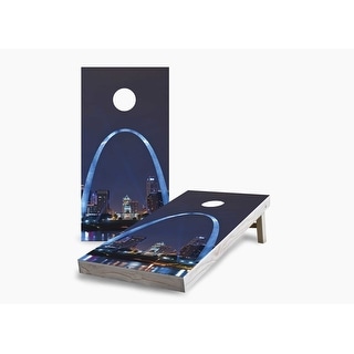 St Louis Arch Cornhole Game (Choose Wraps or Boards)