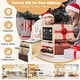preview thumbnail 22 of 21, Costway Kids Art Center Wooden Table Bench Set Adjustable Double-Sided - See Details