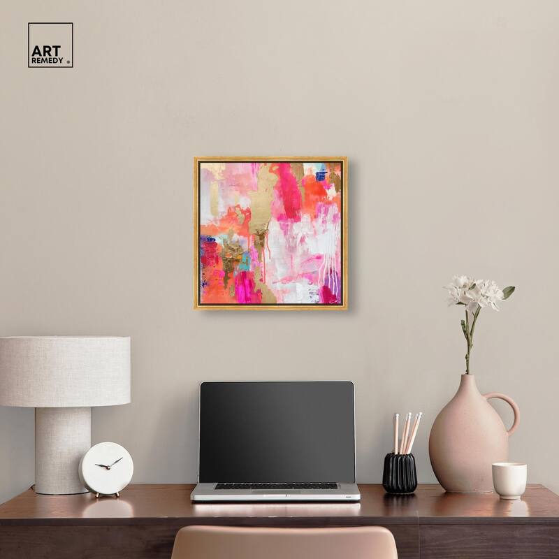 Exuberant Hues III Canvas by Art Remedy