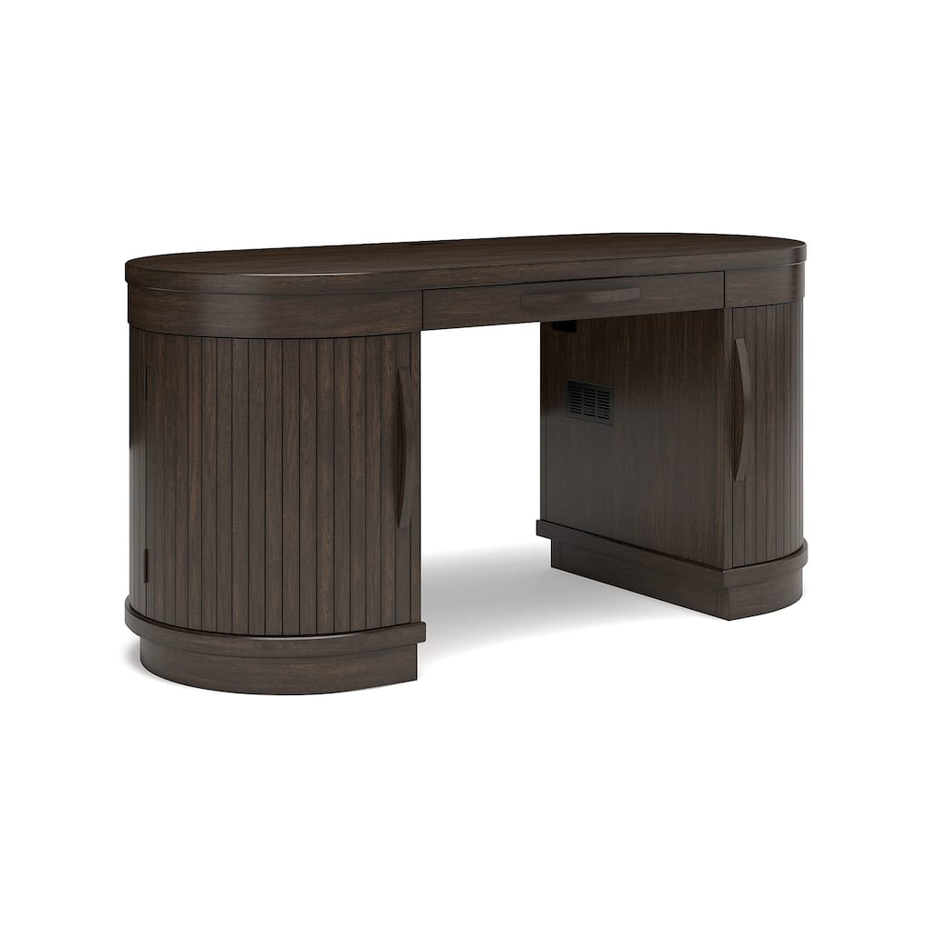 Signature Design by Ashley Korestone Warm Brown 63" Home Office Desk