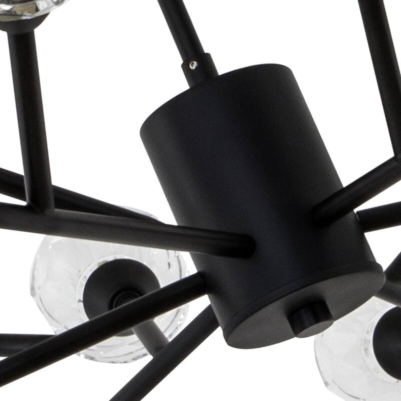 Maxax 18 - Light Dimmable Sputnik Modern Linear Chandelier