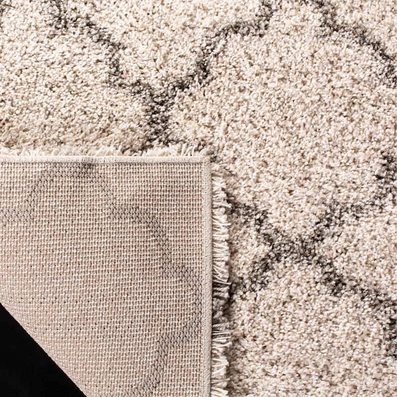 SAFAVIEH Hudson Shag Jeryl Glam Trellis 2-inch Area Rug