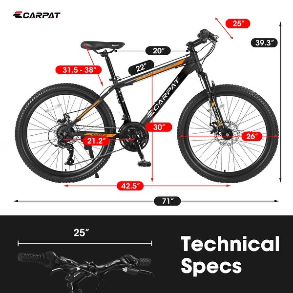  2025年おすすめのアイテム満載 Mountain Bicycle for Adult and Teenagers - Bed Bath & Beyond アクセサリー