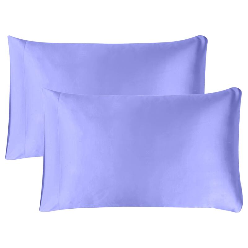 mend Satin Beauty Pillowcase - Set of 2 - Deep Lavender - Standard