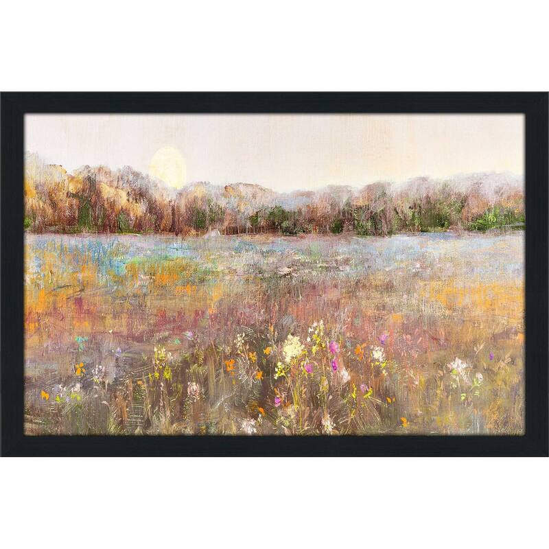 "Meadow Moonrise" by Katie Swatland Print on Acrylic
