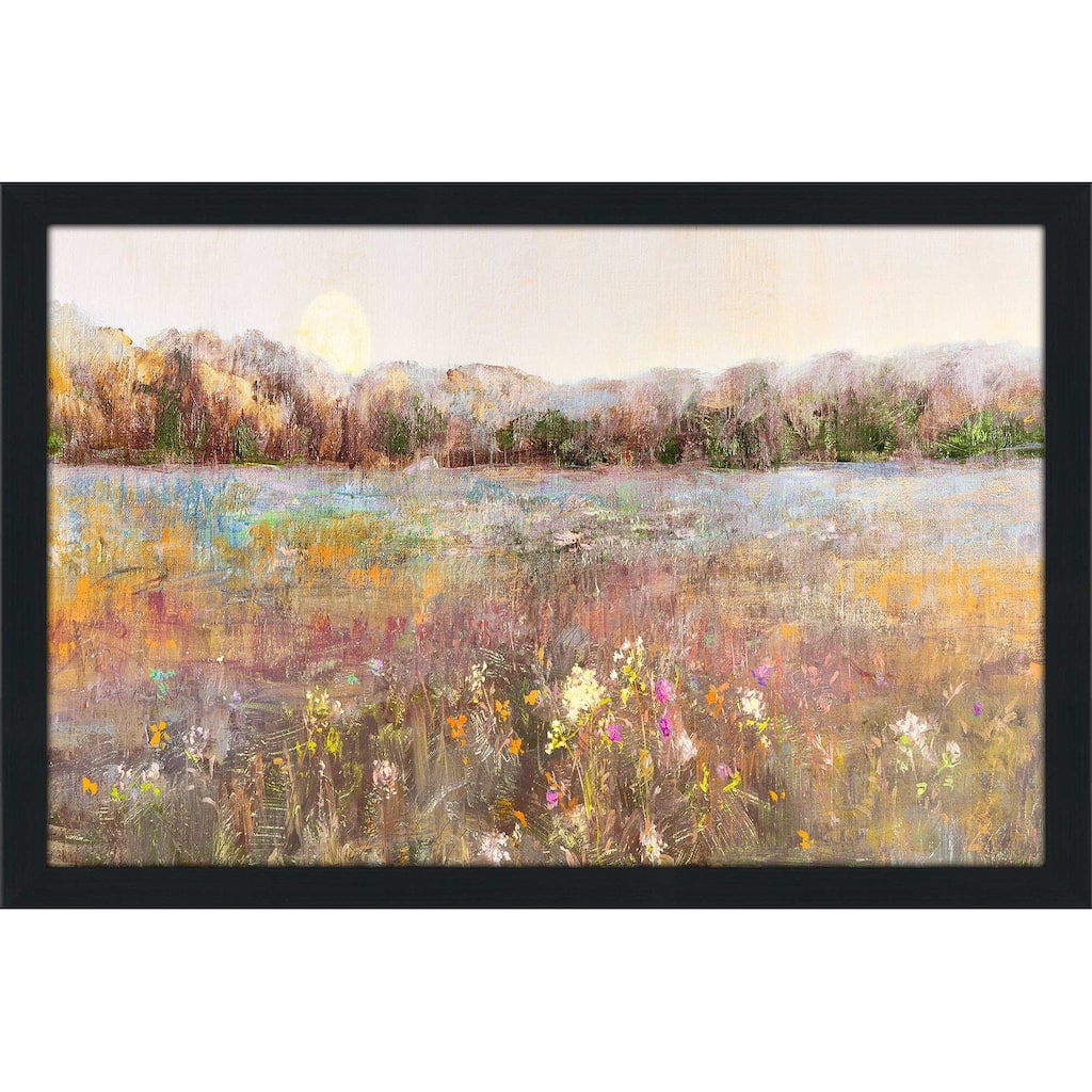 "Meadow Moonrise" by Katie Swatland Print on Acrylic