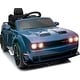 preview thumbnail 27 of 36, Kids Electric Car Licensed Dodge Challenger Ride On Car 12V Blue