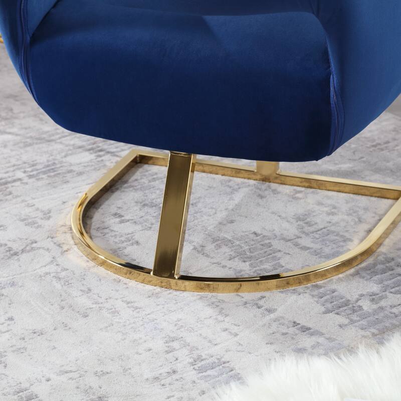 Upholstered Tufted Living Room Chair