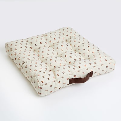 Sorra Home Indoor Tufted Floor Pillow Single