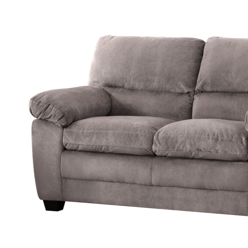 Andres Contemporary Upholstered Living Room Loveseat