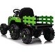 preview thumbnail 5 of 26, 12V Ride On Tractor with Trailer Remote Control Battery Powered Electric Tractor with LED Lights