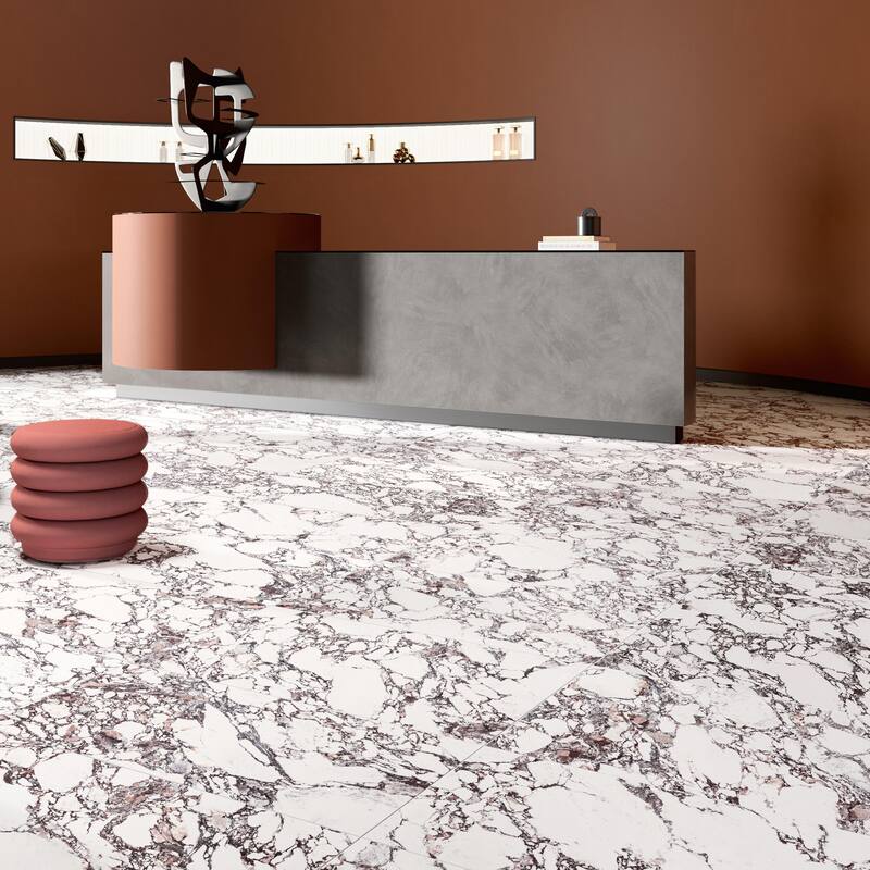Merola Tile Touche Rubis 11-3/4" x 23-1/2" Porcelain Floor and Wall Tile