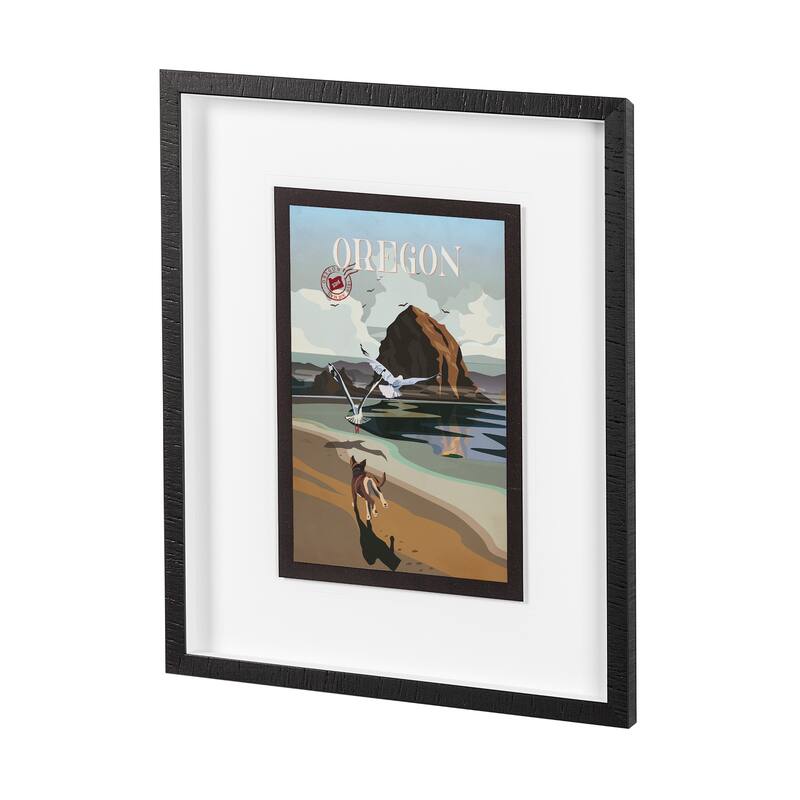 Oregon Go (M) Framed Art Print