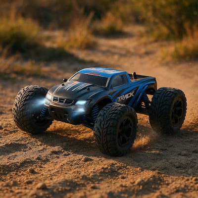 EROMMY 1:16 High-Speed RC Truck, 40KM/H 4WD Remote Control Car for Kids Adults, Gift for Boys Girls Age 8-12