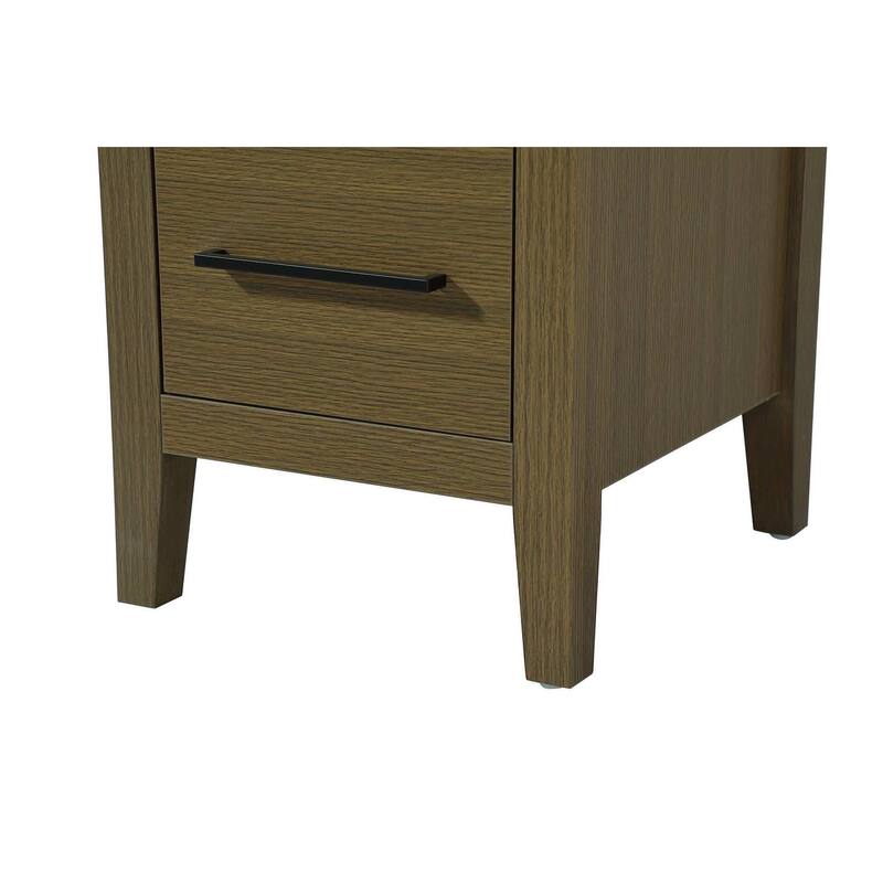 Laura 16-28 Inch Open Shelving Bath Storage Cabinet