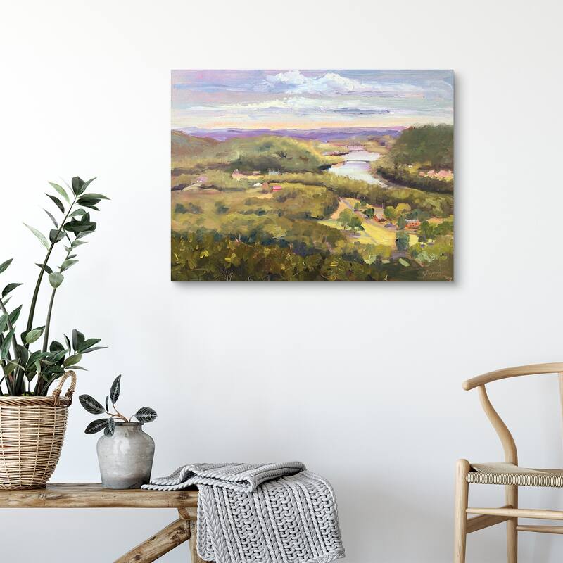 The Delaware by Jennifer Stottle Taylor Canvas Art Print