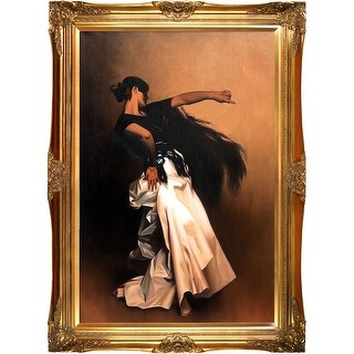 John Singer Sargent 'Study for Spanish Dancer, 1879-1882' Hand Painted Oil Reproduction
