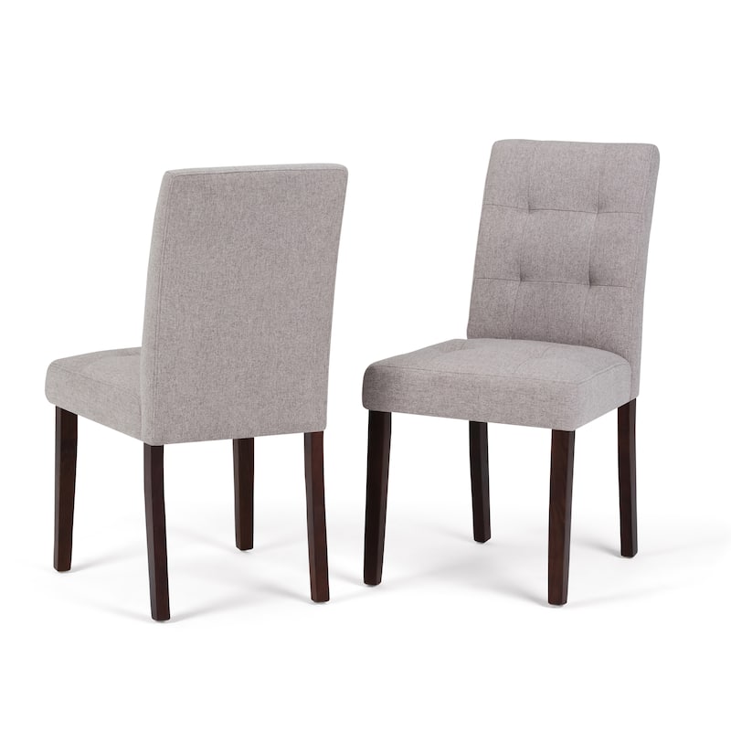 WYNDENHALL Jefferson Contemporary Parson Dining Chair (Set of 2) - 18.9"w x 23"d x 35.8"h