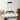 Farmhouse 5-Light Wood Accented Glass Shade Linear Island Chandelier