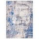 preview thumbnail 1 of 8, Abstract Impression Foldable Printed Area Rug 100% Polyester Washable Backing for Living Room Blue - 6' x 9'