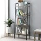 preview thumbnail 2 of 11, Carbon Loft Ogzewalla 4-shelf Wood and Metal Ladder Bookcase