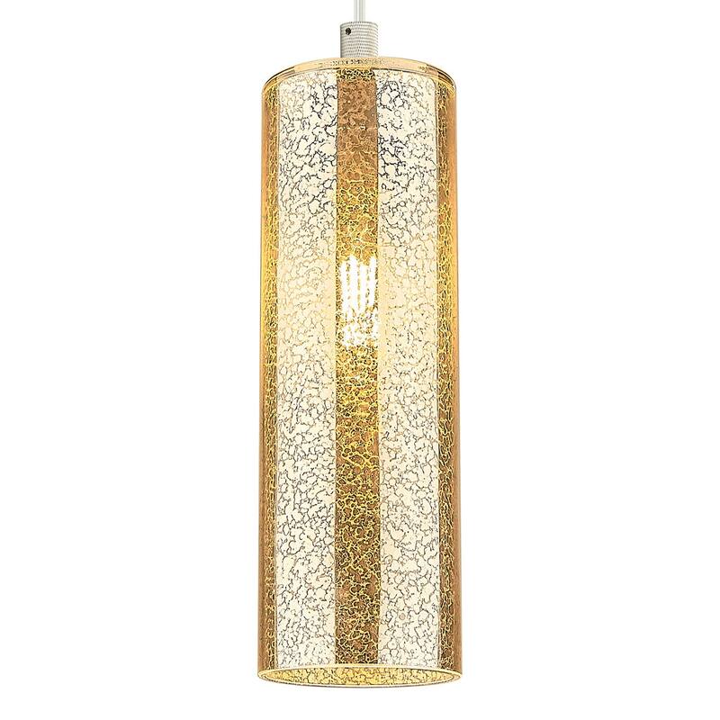 Innovations Lighting 434-1P-G434-12ME Crown Point 13" Tall Cord Hung - Polished Nickel