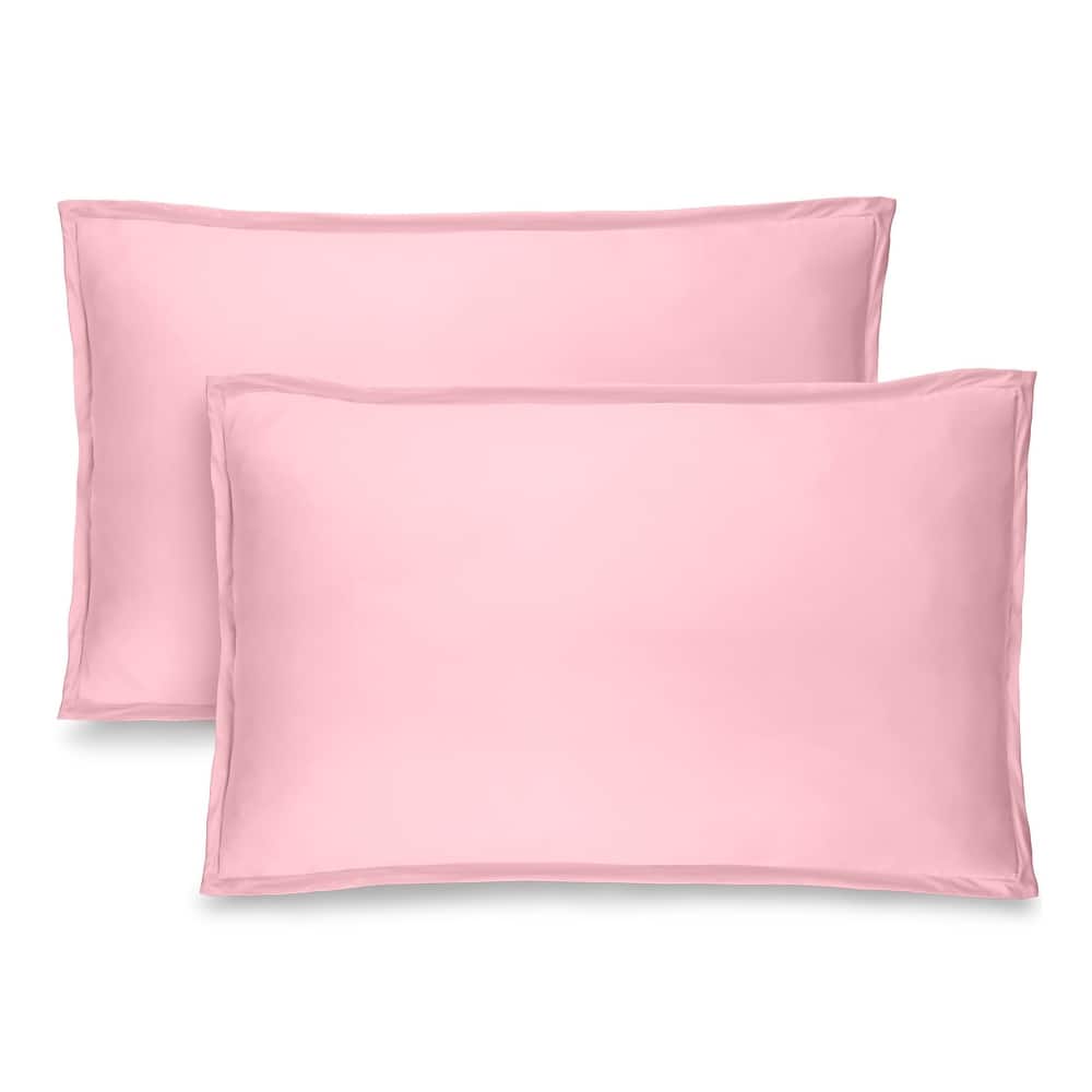Bare Home Double Brushed Pillow Shams (Set of 2)