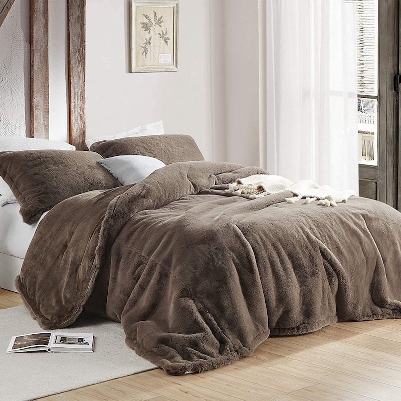 Chunky Bunny - Coma Inducer Oversized Comforter Set - Velveteen Brown