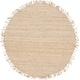 preview thumbnail 9 of 8, The Gray Barn Flynn Hand-woven Jute Fringed Area Rug