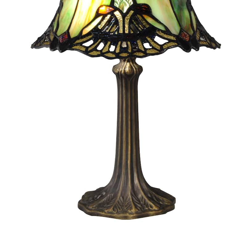 Green Haiawa Tiffany Accent Table Lamp