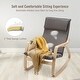 preview thumbnail 7 of 20, Costway Set of 2 Bentwood Rocking Chair Relax Rocker Lounge Chair
