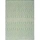 preview thumbnail 15 of 98, Nourison Positano Indoor/Outdoor Moroccan Area Rug 5' x 7' - Green/Blue