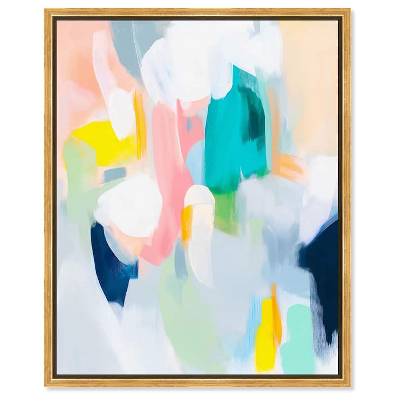 Layered Lush III Canvas by Art Remedy - 30" x 36" - Gold