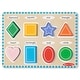 preview thumbnail 2 of 5, Melissa & Doug Shapes Chunky Puzzle - 8 Pieces - Multi