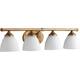 Option Aged Brass / Satin Opal