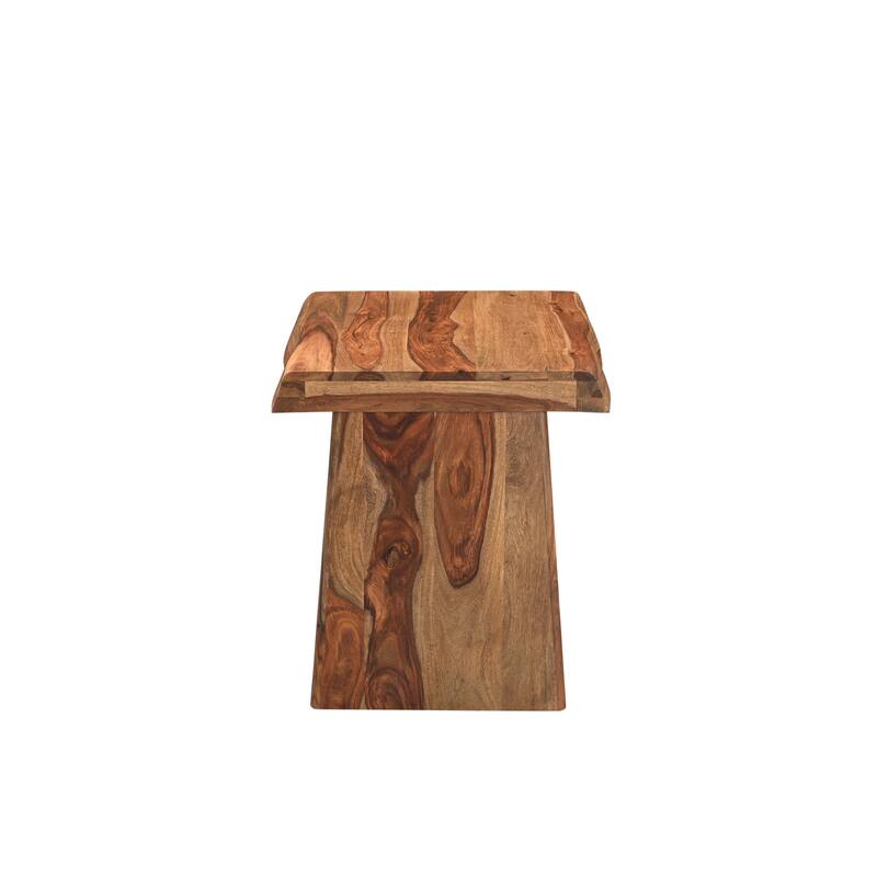 Avenue Live Edge Wood End Table