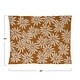 preview thumbnail 3 of 2, Cotton Knit Baby Blanket with Flower Prints - 60.0"L x 50.0"W x 0.3"H - 60.0"L x 50.0"W x 0.3"H