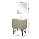 preview thumbnail 39 of 54, Lancy 24 in W x 20 in D Rustic Acacia Bath Vanity and Cultured Marble Top