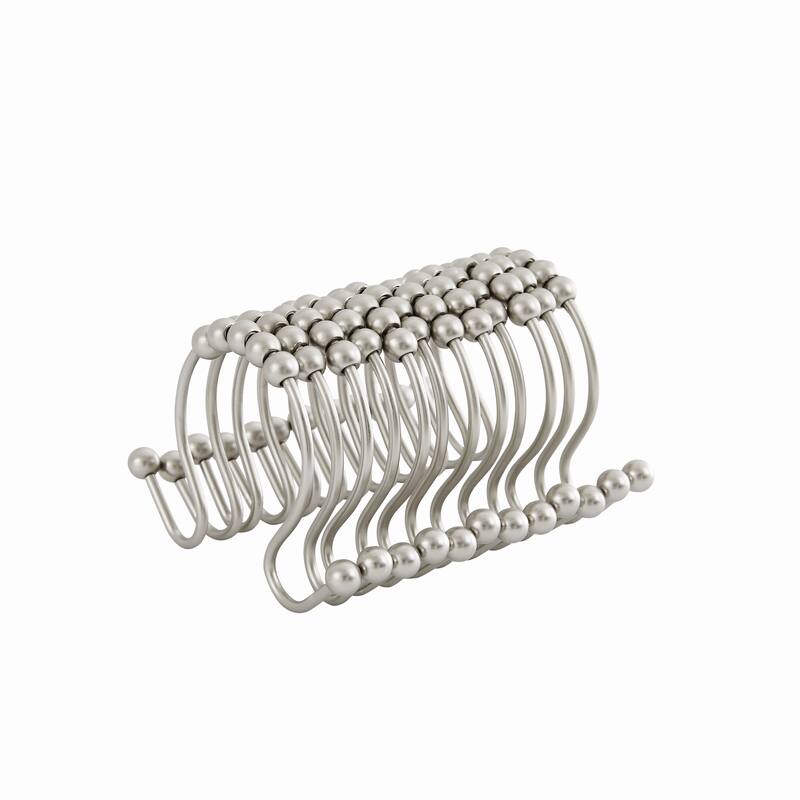 Truly Calm Roller Ball Metal Hooks - Set of 12 - Iron