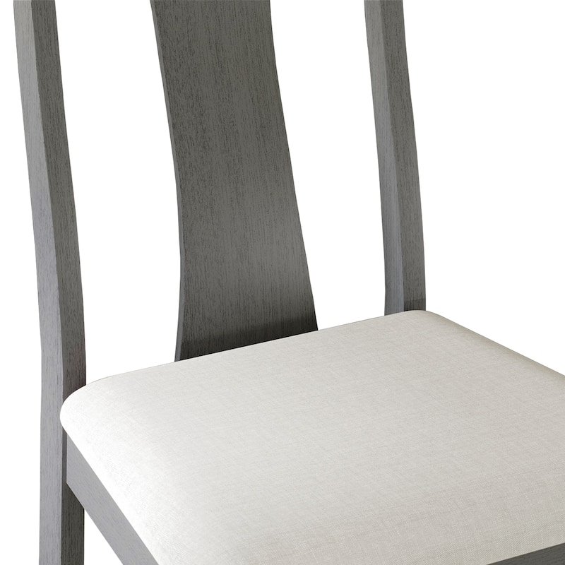 CraftPorch Vintage Style Wooden Dining Chairs (Set of 2) - N/A
