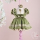 preview thumbnail 6 of 6, Special Occasion Baby Dress Set with Ruffle and Lace Guipure