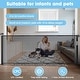 preview thumbnail 6 of 17, Yescom Retractable Baby Gate for Stairs 71" Wide 33" Tall Dog Gate for DoorwaysPool Desk Porch