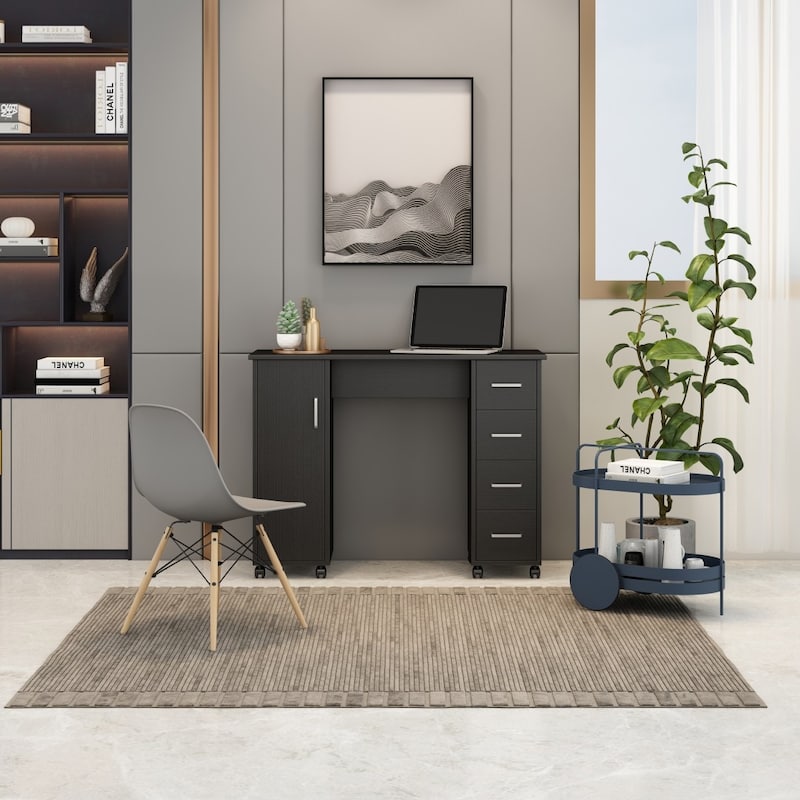Home Office Computer Desk Table with Drawers