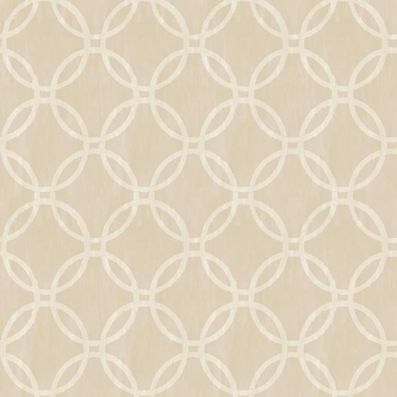 Brewster Eaton Grey Geometric Wallpaper - 20.5in x 396in x 0.025in