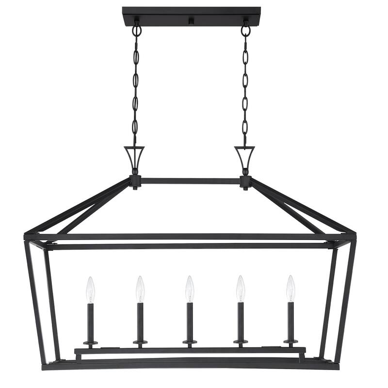 Savoy House 1-424-5 Townsend 5 Light 44" Wide Taper Candle Chandelier